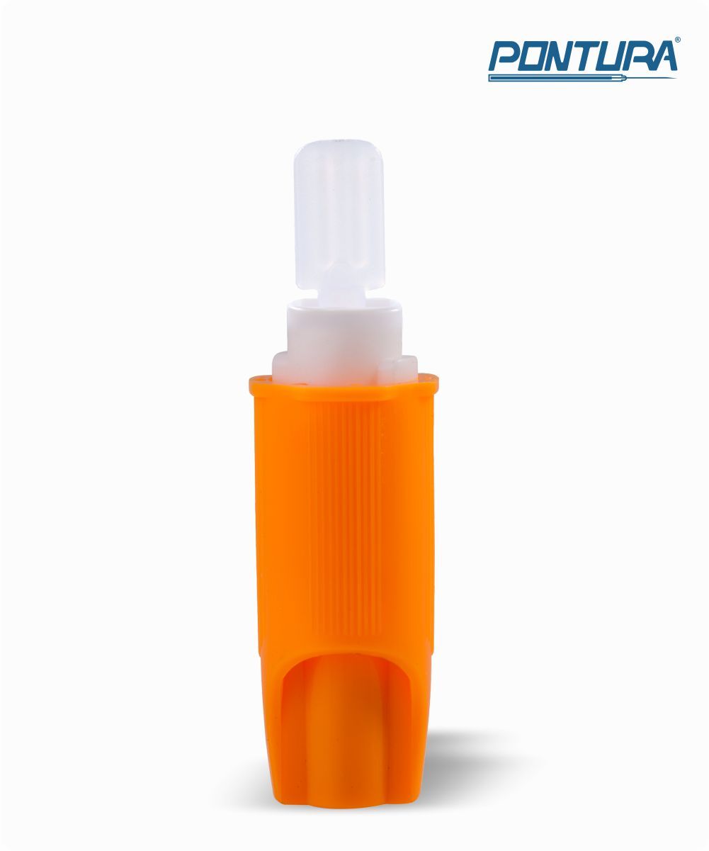 Lanceta descartável estéril calibre 28G